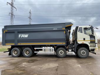 Самосвал FAW J6 CA3310 8х4 с кузовом AMKAR