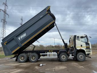 Самосвал FAW J6 CA3310 8х4 с кузовом AMKAR