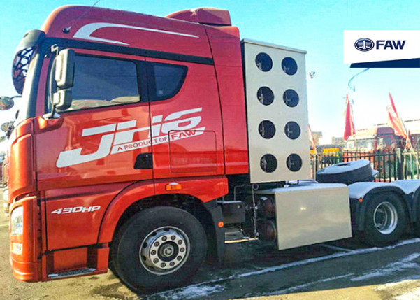 Тягачи FAW СПГ завоевывают рынок Синьцзяня Тягачи FAW СПГ завоевывают рынок Синьцзяня