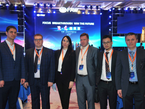 Представители России на международной дилерской конференции.