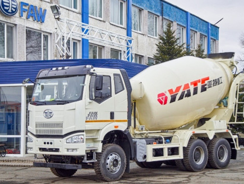 Новый миксер на базе шасси FAW 6х4 3250